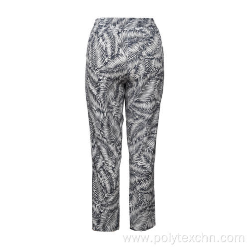 Women Loose printing Pockets Pants